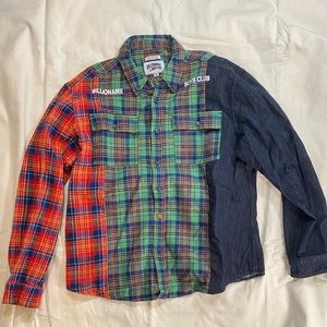 Billionaire Boys Club multi fabric shirt